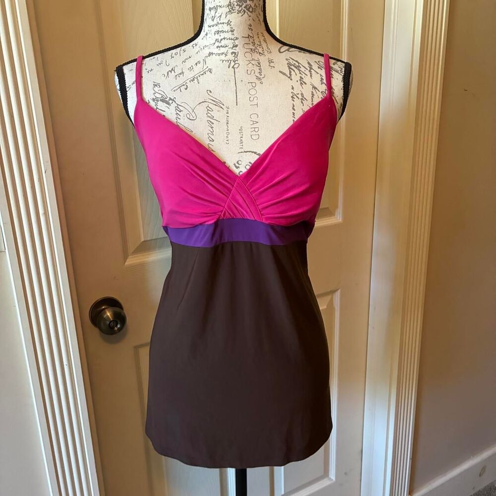 Secret-treasures Women's Brown and Pink Vest